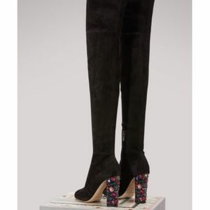 Authentic jimmy choo mya 100 thigh high boots